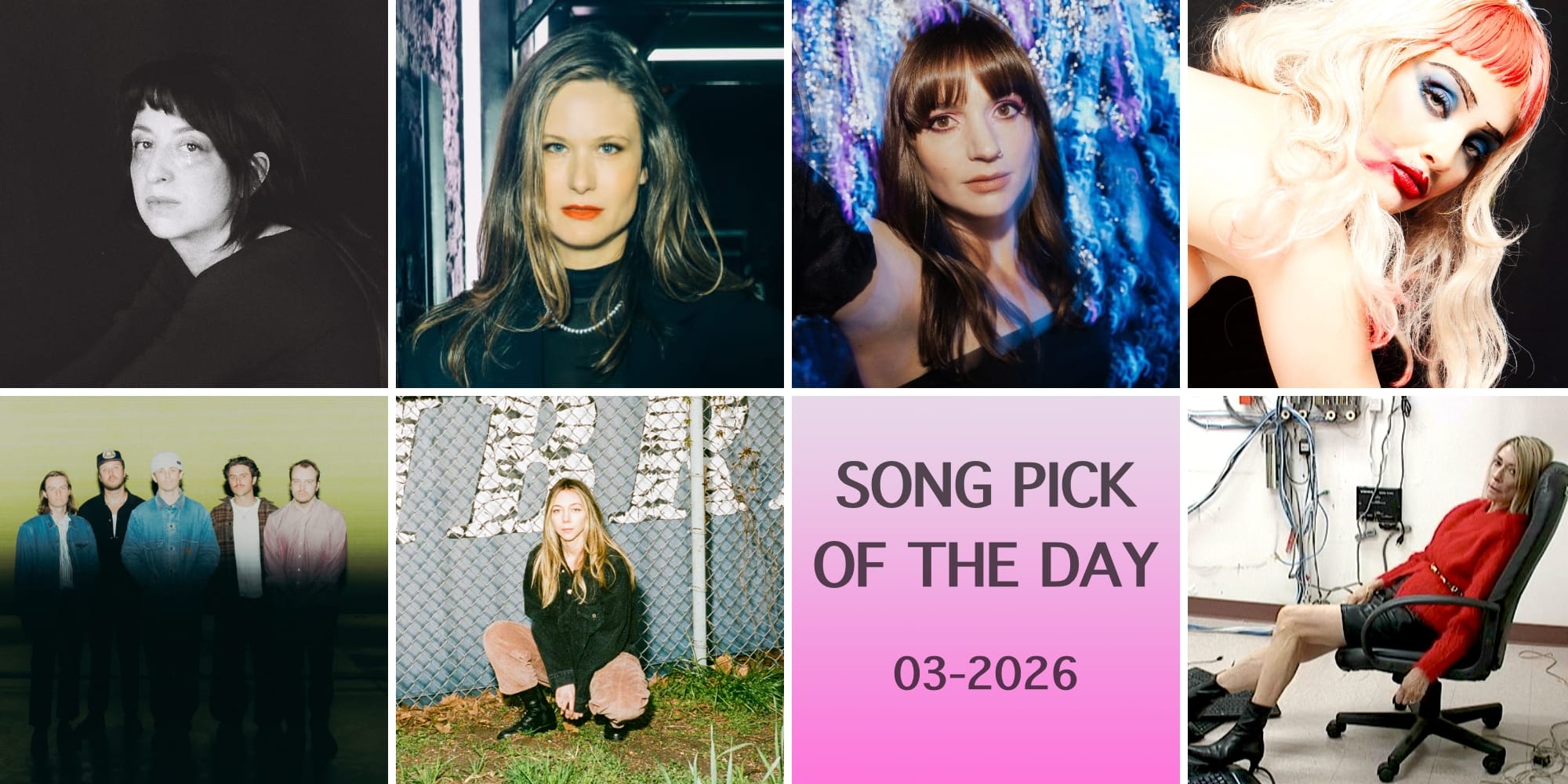 Ora Cogan, Laura Minear, Anna Smyrk, RIVER, Krooked Kings, Ski Team, and Kim Gordon