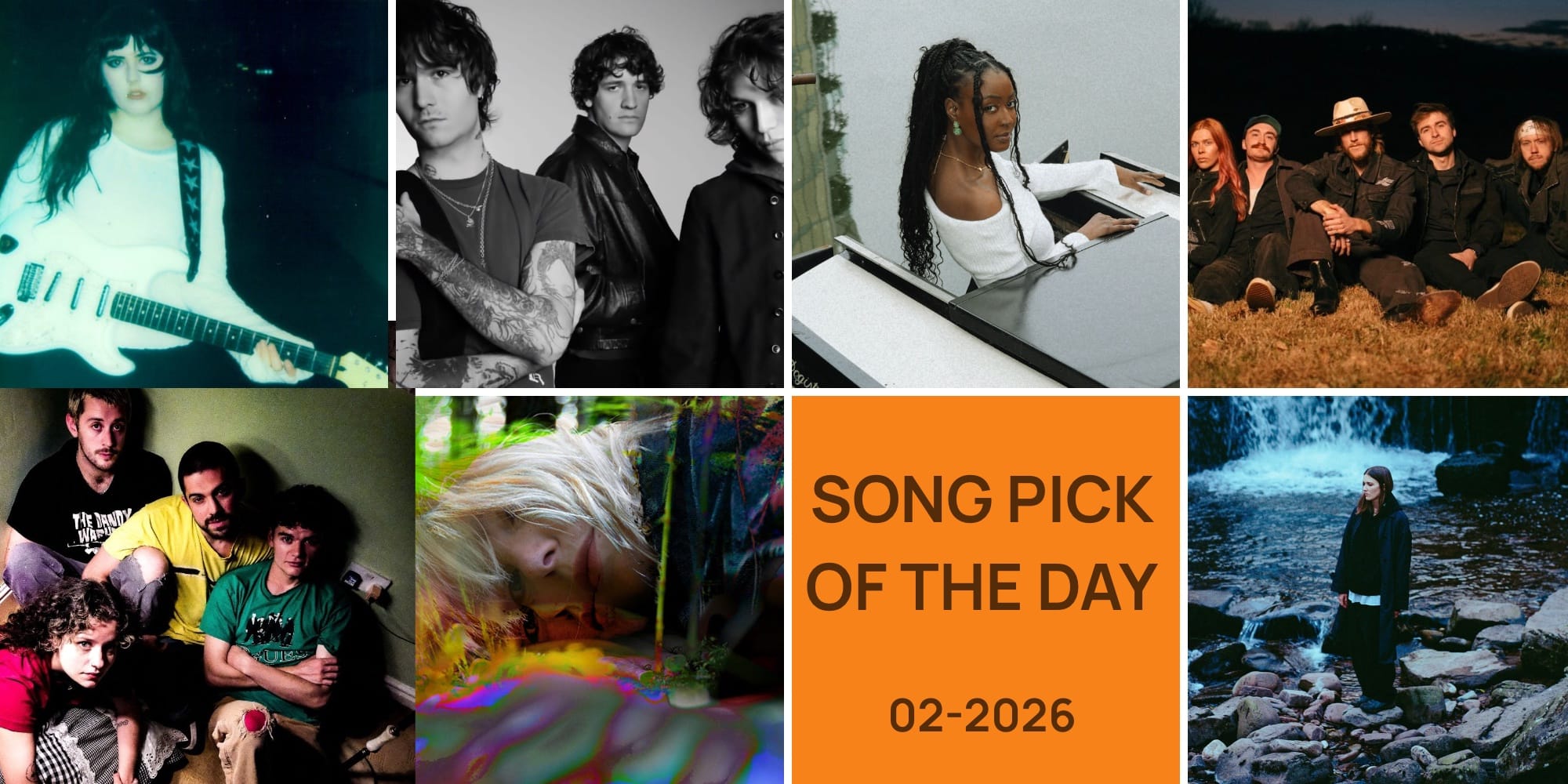 Opal Mag, Quarters, Moniah, Happy Landing, cruush, Emika, and Art School Girlfriend