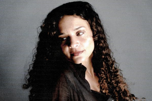 Closeup portrait of Erika de Casier