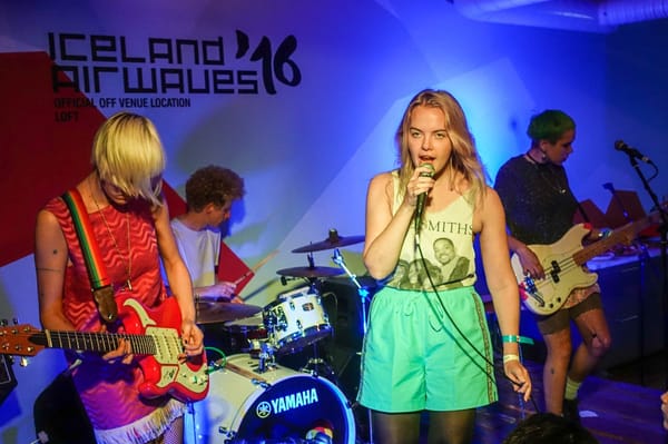 PHOTOS: Dream Wife dazzles at Iceland Airwaves